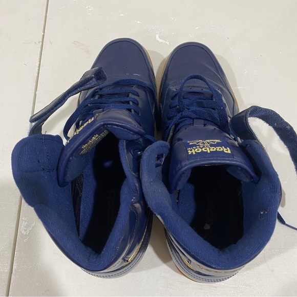 Men’s Reebok Exofit Plus HI SE Retro Blue Shoes 2-J09957 - sz 12 - athletic - Picture 16 of 16